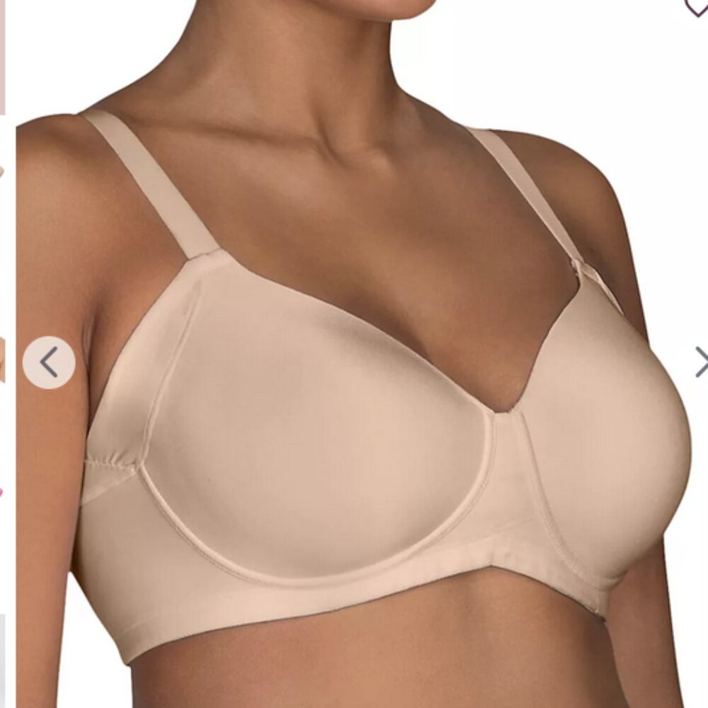 Vanity Fair Nude Lightly Padded Beauty Back  Bra 40C